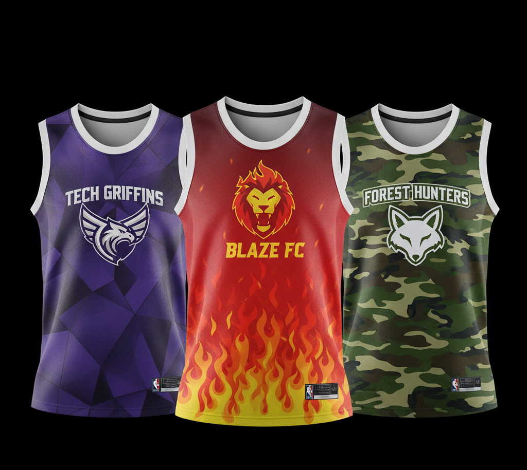 Basketball Sublimated Jerseys