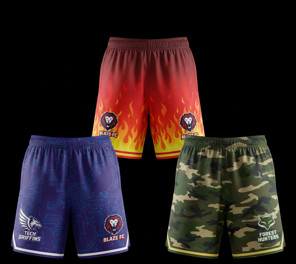 Basketball Sublimated Shorts 2