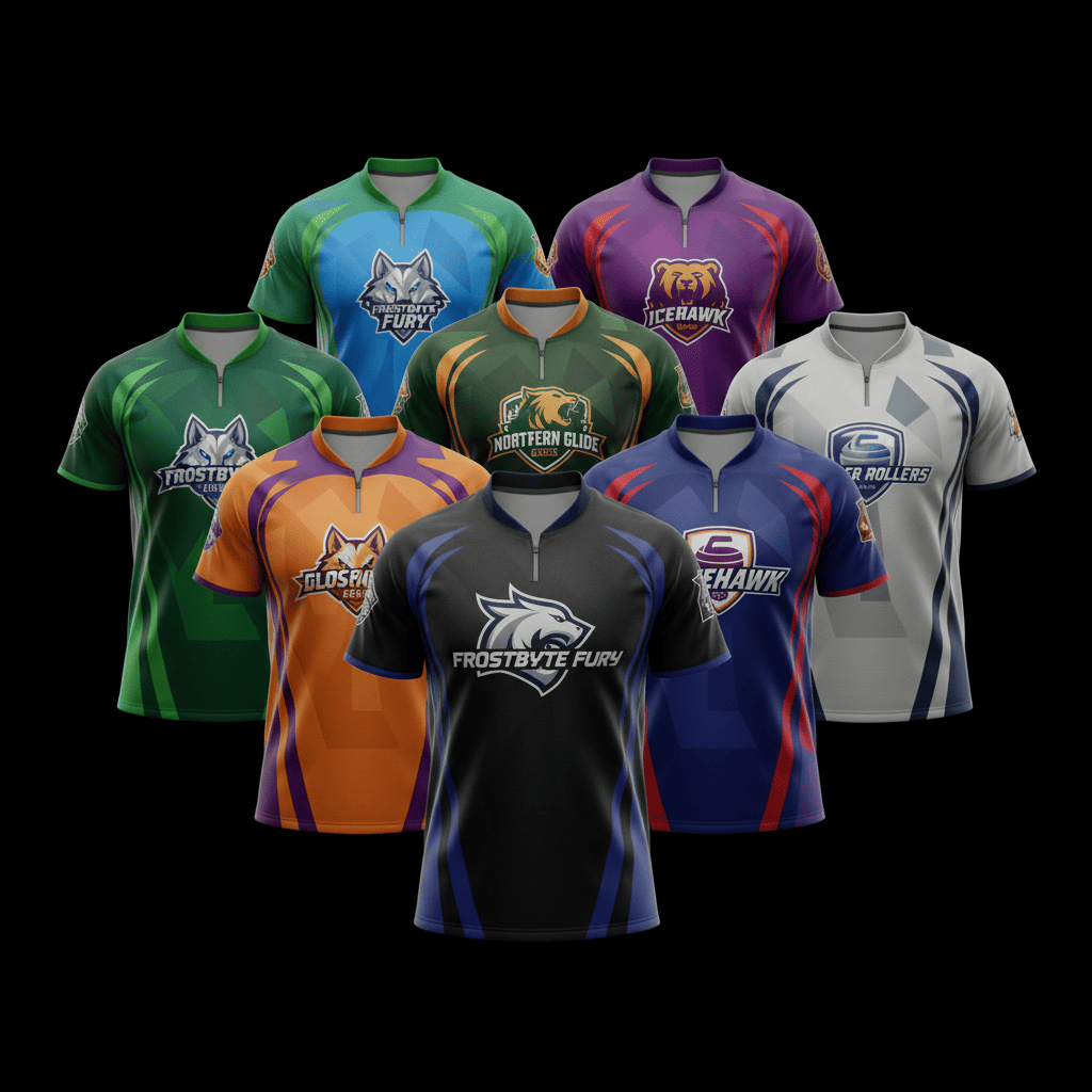 Curling Sublimated Jerseys 2