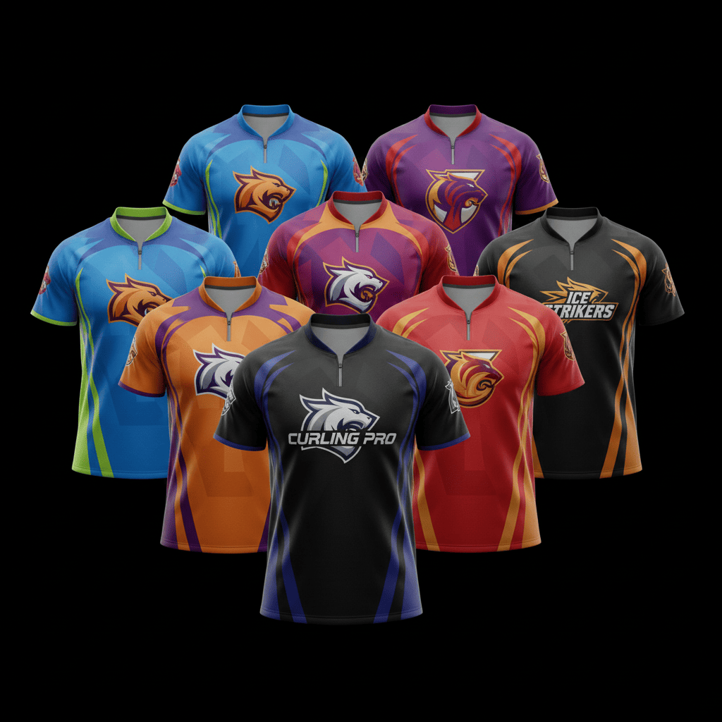 Curling Sublimated Jerseys
