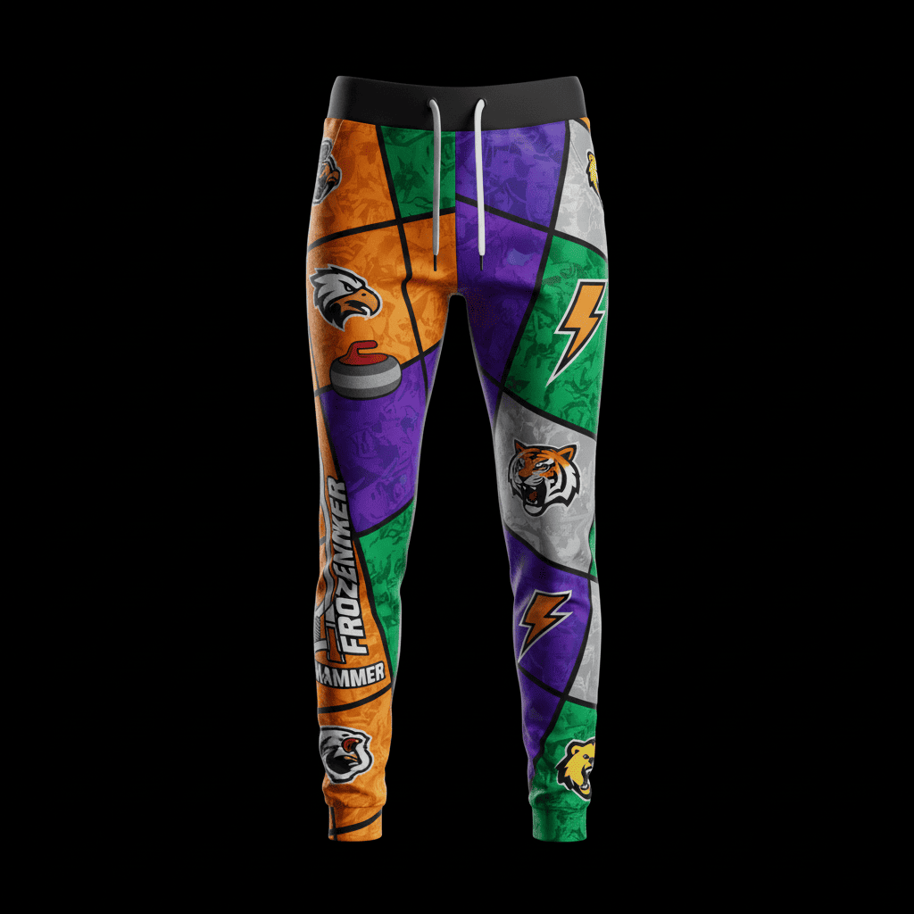 Curling Sublimated Pants 2