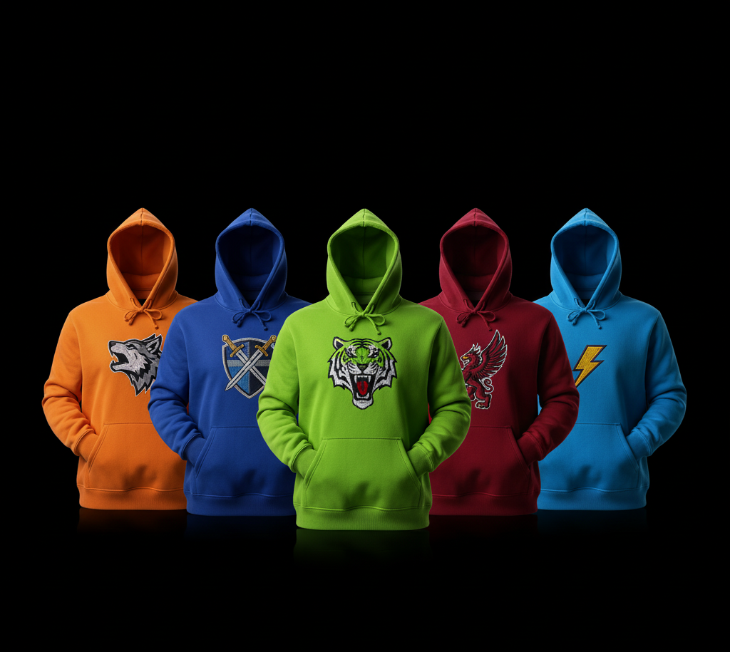 Embroidery Hoodies 2
