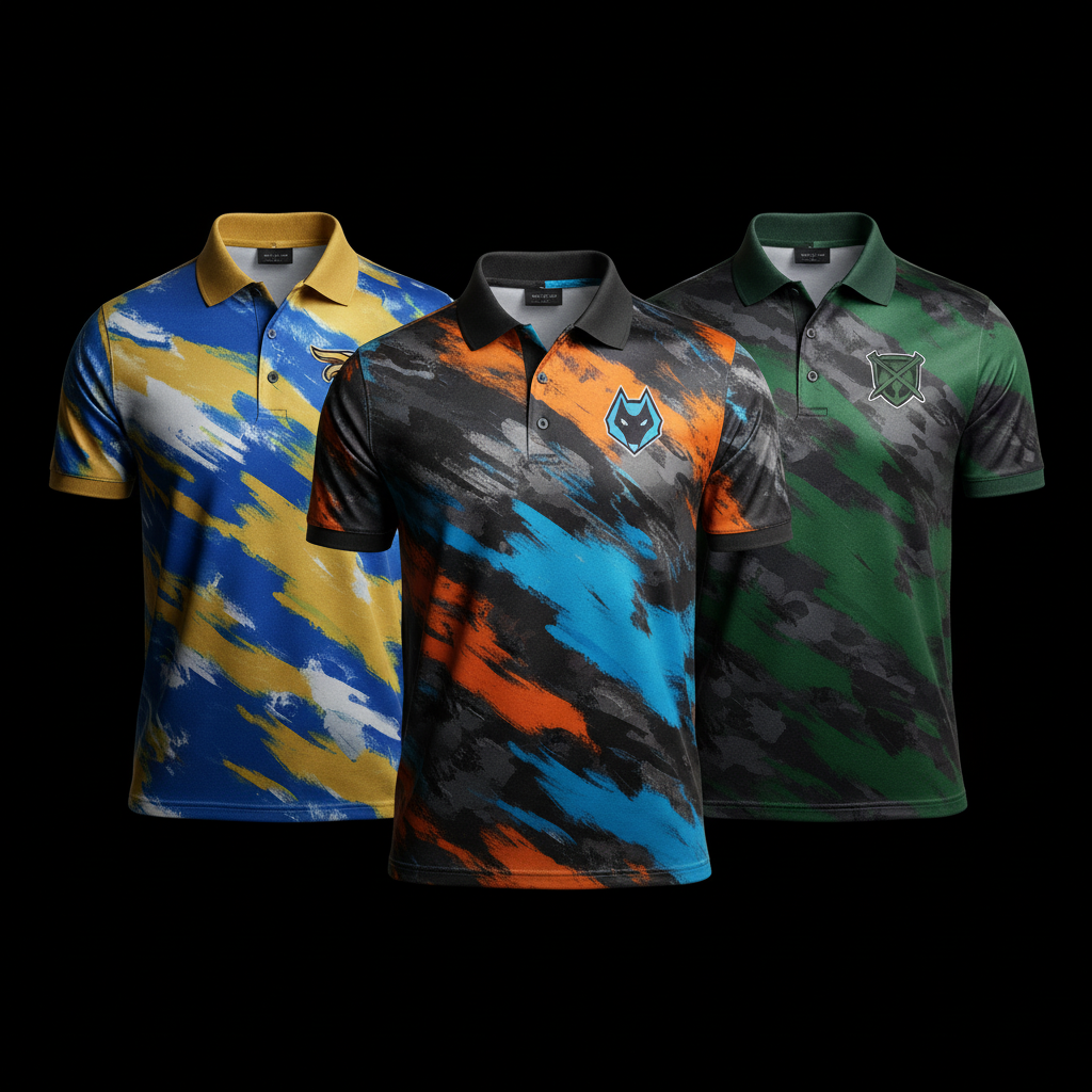 Golf Sublimated Polos 2
