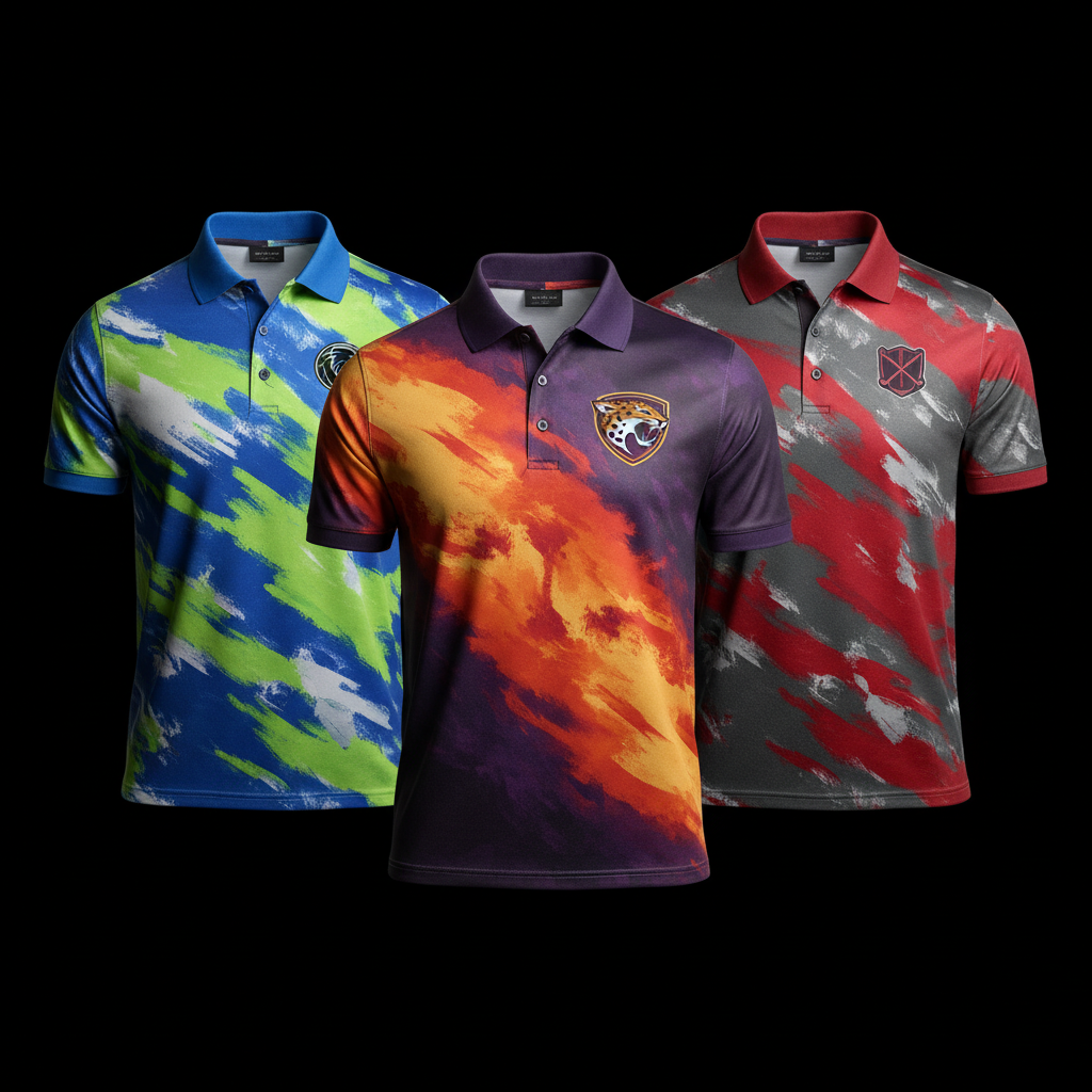 Golf Sublimated Polos
