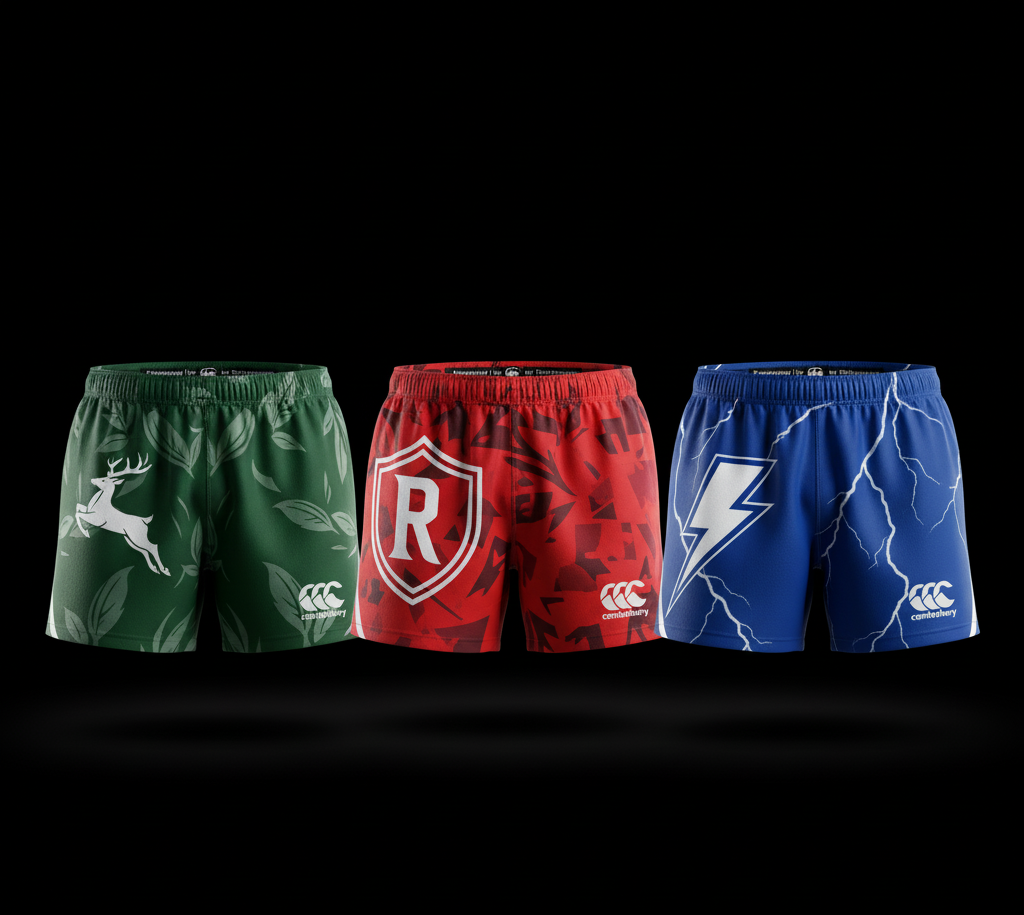 Rugby Sublimated Shorts 2