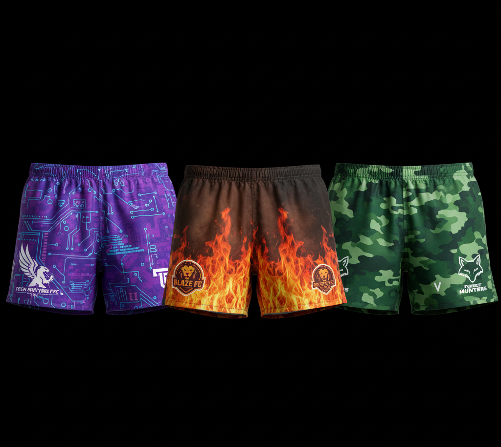 Rugby Sublimated Shorts