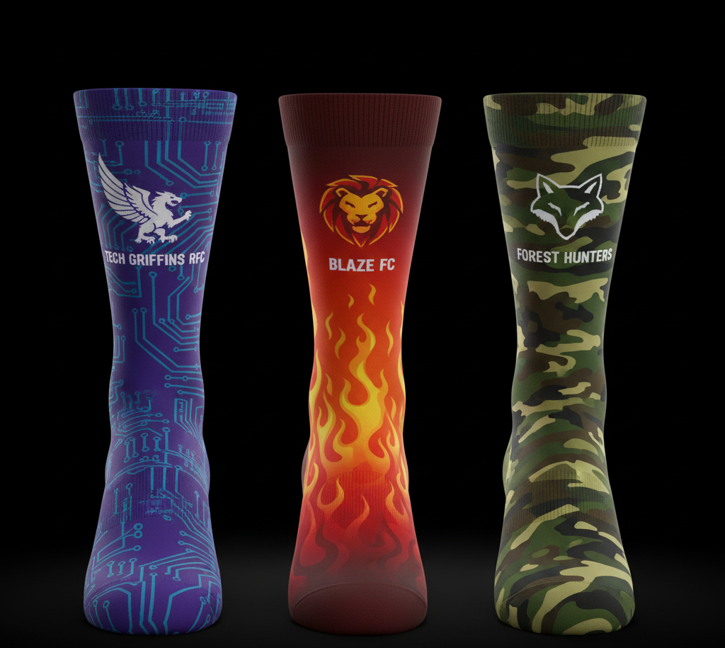 Rugby Sublimated Socks