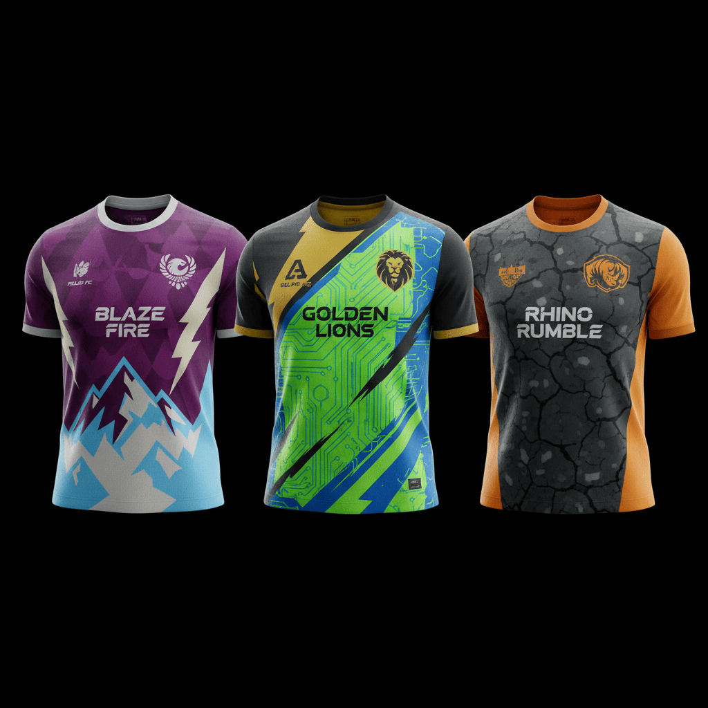 Soccer Sublimated Jerseys 3