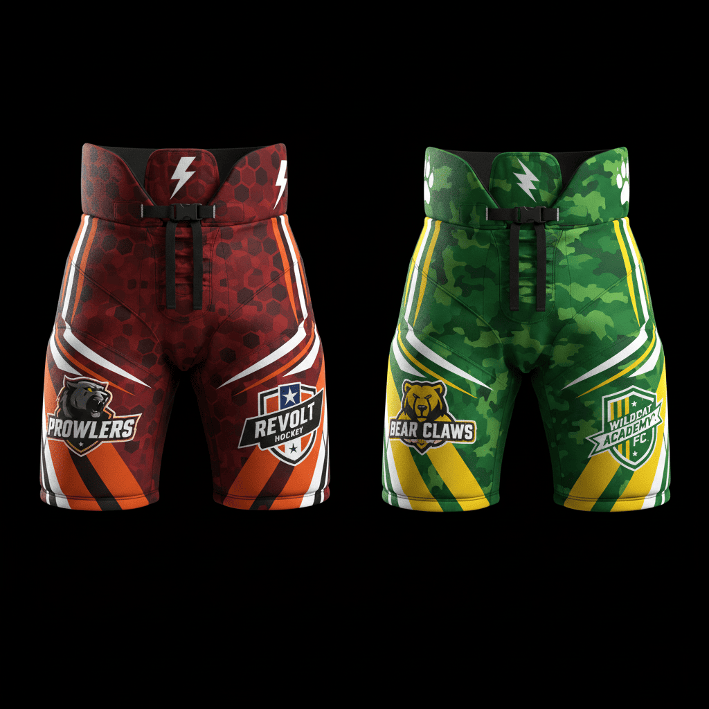 Sublimated Hockey Pant Shell 2